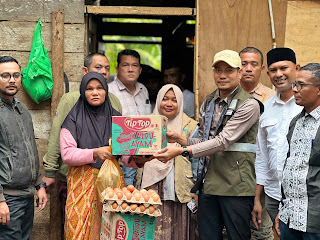 Wakil Bupati Aceh Timur Tinjau Langsung Rumah Warga Korban Angin Kencang