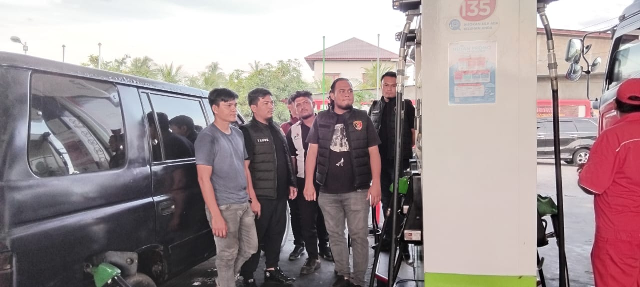 Satreskrim Polres Aceh Timur Cek Sejumlah SPBU, Pastikan Stok BBM Aman