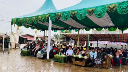 85 Santri Ramaikan FASI Perdana Indra Makmu: Camat Irwansyah Ajak Muspika Bentuk Generasi Emas Qurani