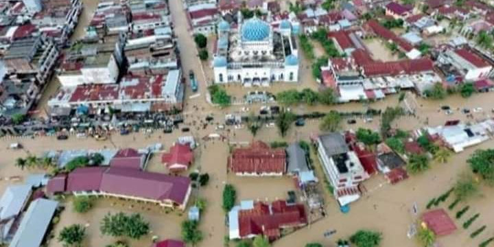 24 Kecamatan di Aceh Timur Terendam, Tiga Desa Diduga Hilang Tersapu Banjir Bandang