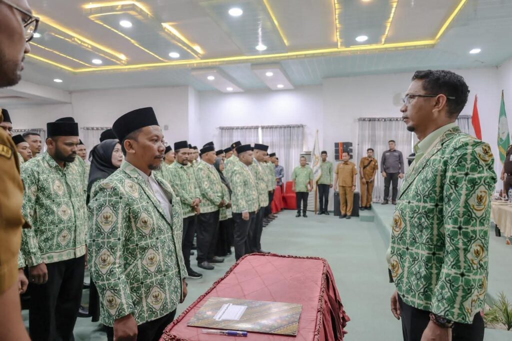 Pengurus APDESI Aceh Timur Priode 2026-2030 Resmi Dilantik