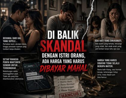 Di Balik Skandal dengan Istri Orang, Ada Harga yang Harus Dibayar Mahal
