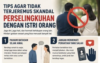 Tips Agar Tidak Terjerumus Skandal Perselingkuhan dengan Istri Orang
