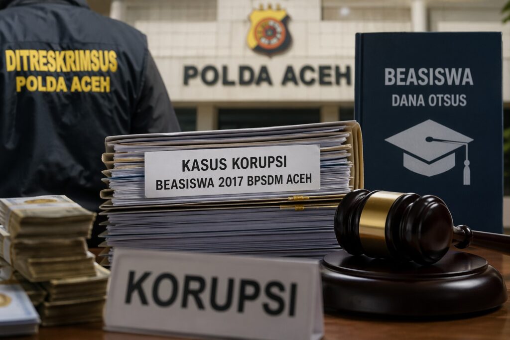 Polda Aceh Tegaskan Komitmen Tuntaskan Kasus Korupsi Beasiswa