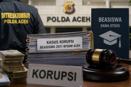 Polda Aceh Tegaskan Komitmen Tuntaskan Kasus Korupsi Beasiswa