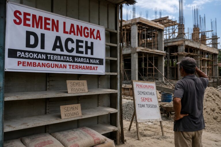 Atasi Kelangkaan di Aceh, PT SBI Pastikan Pasokan Semen Stabil dan Operasikan Terminal 24 Jam